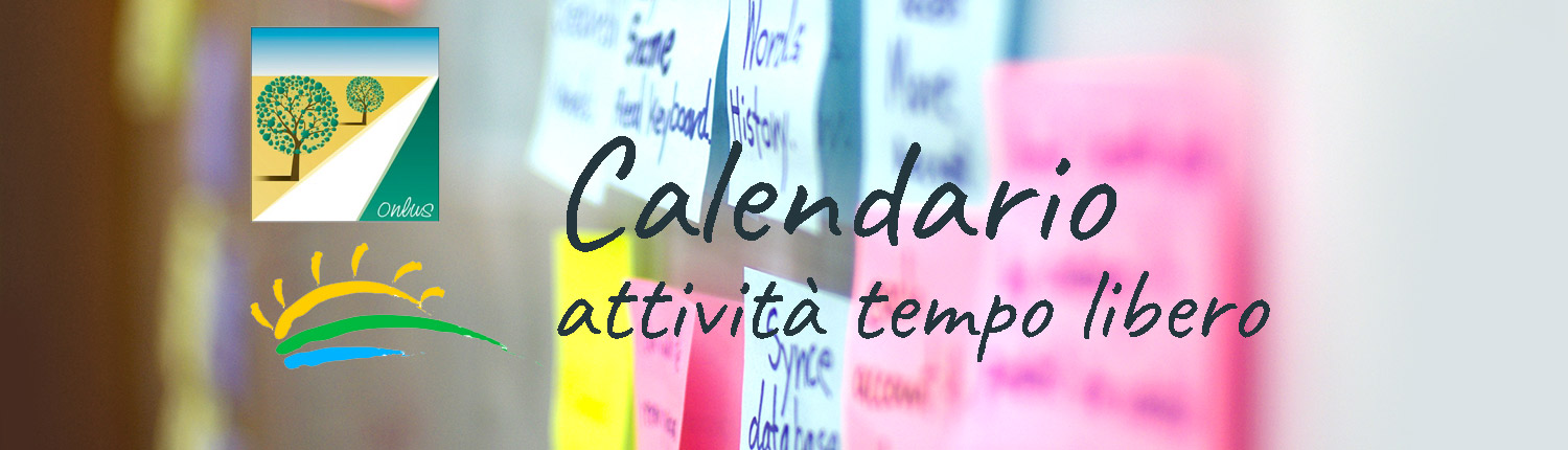 calendario attività tempo libero