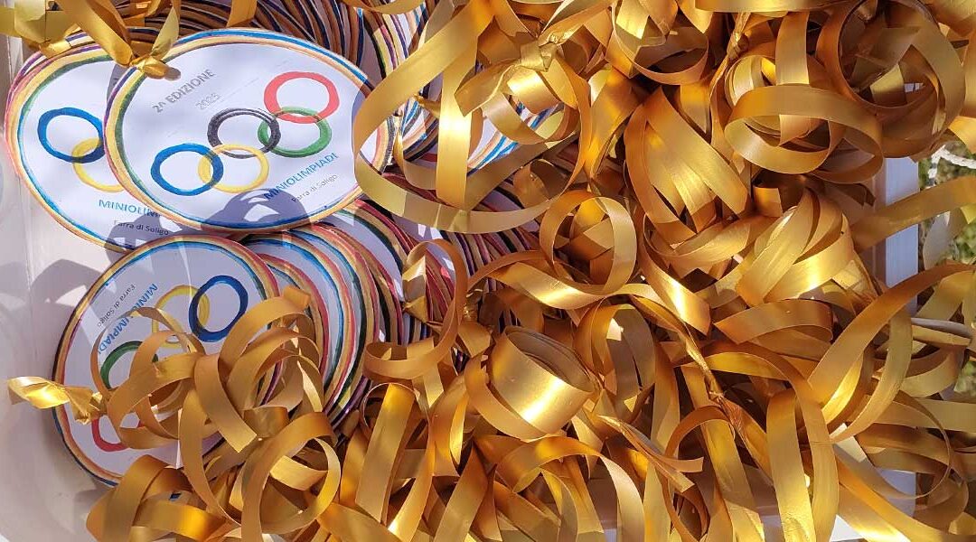 Mini olimpiadi: i ragazzi della Viezzer protagonisti con le loro medaglie