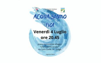 Acqua siamo noi: evento teatrale