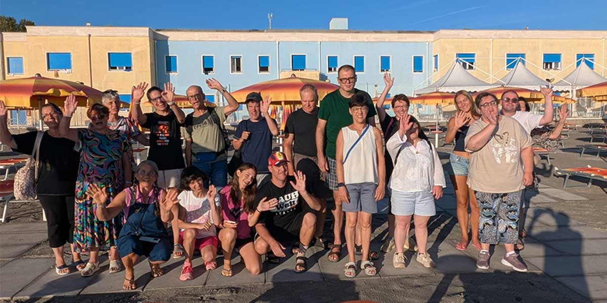 una vacanza da ricordare Vacanza in riviera romagnola per i ragazzi della viezzer